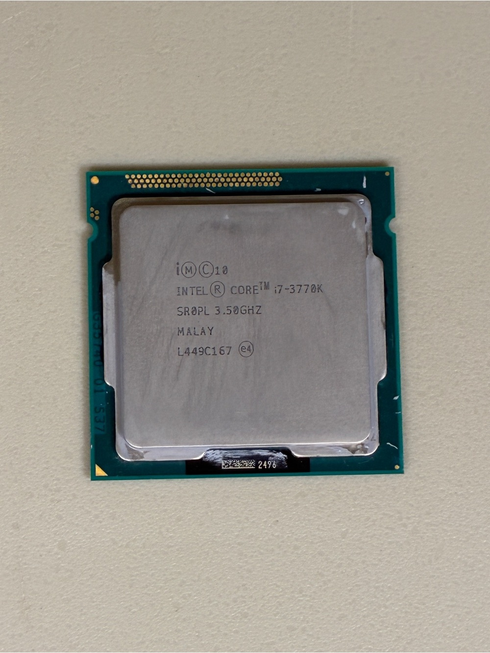 Intel Core i7-3770K SR0PL 3.50GHz Quad-Core 8MB LGA1155 Desktop CPU Processor